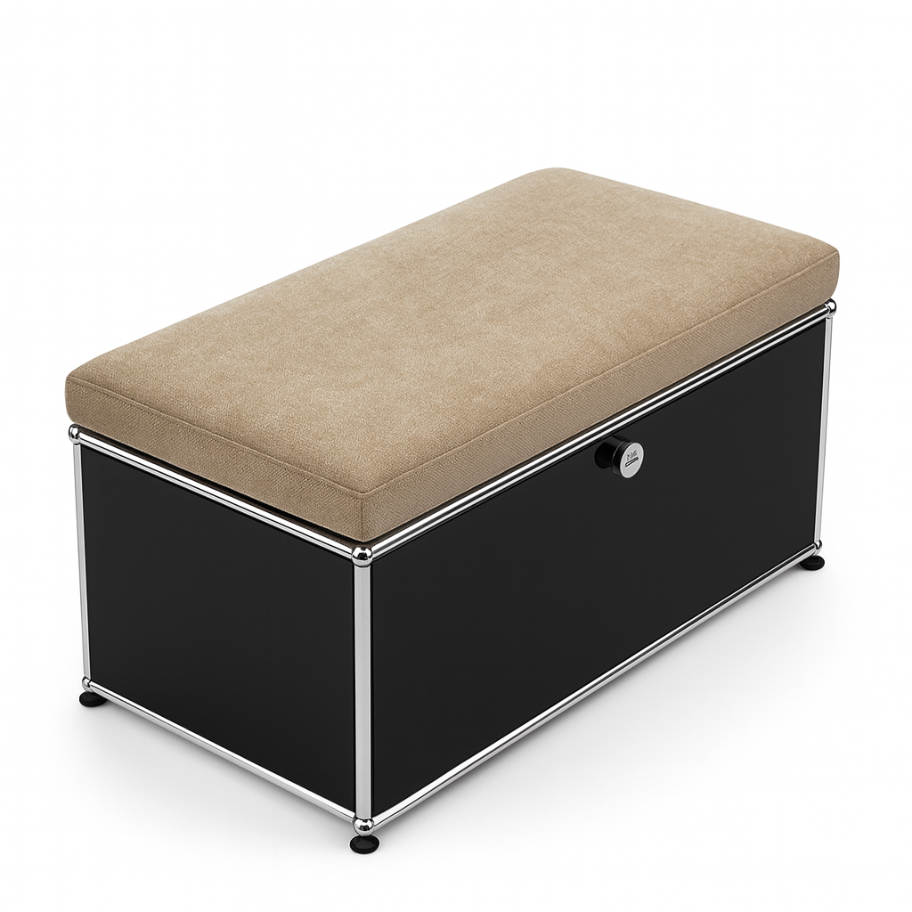 HAUS Lab Sitzkissen 75x35 cm auf einem USM Haller Sideboard