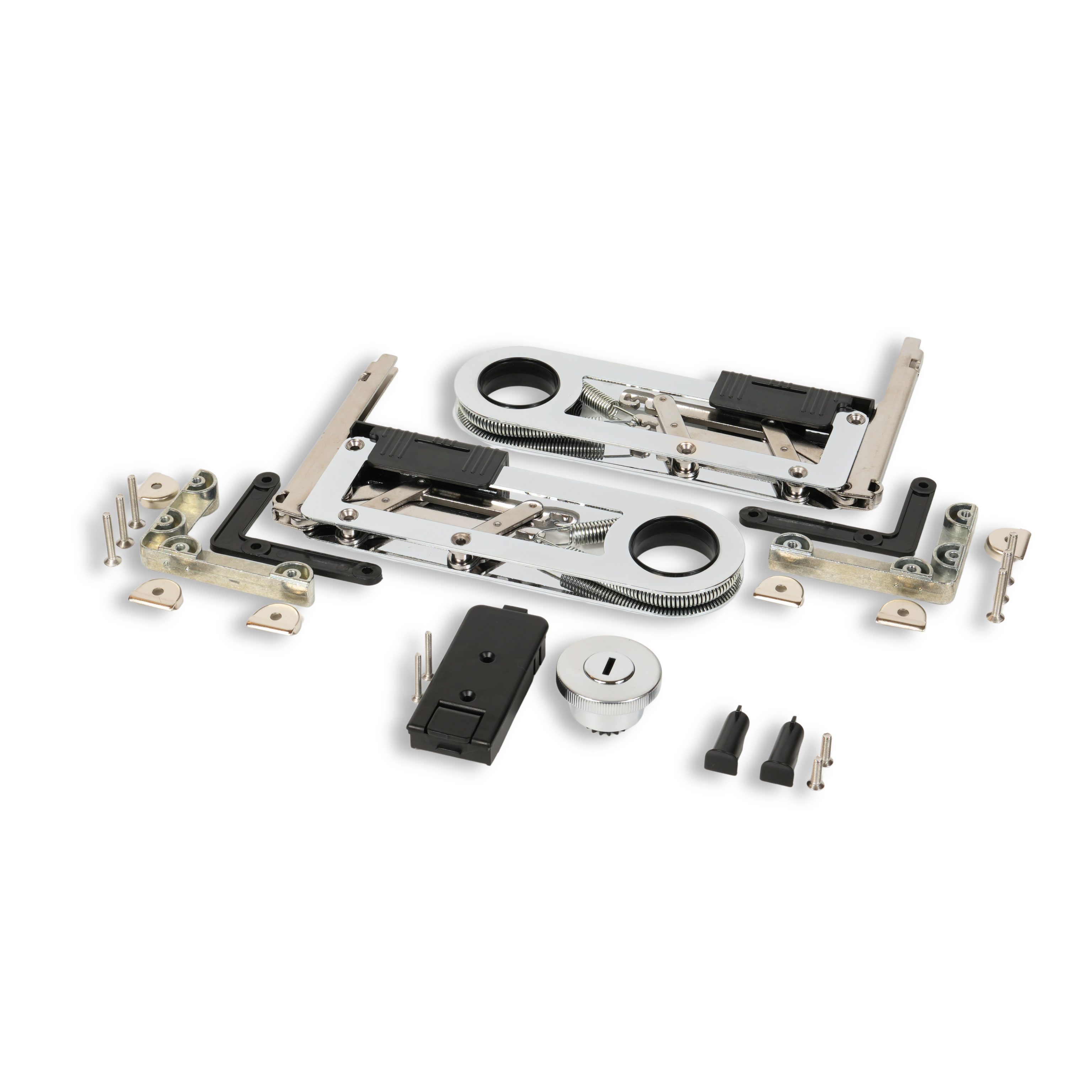 HAUS Lab Klapptür RAL 9010 Reinweiß mit Montageset kompatibel mit USM Haller