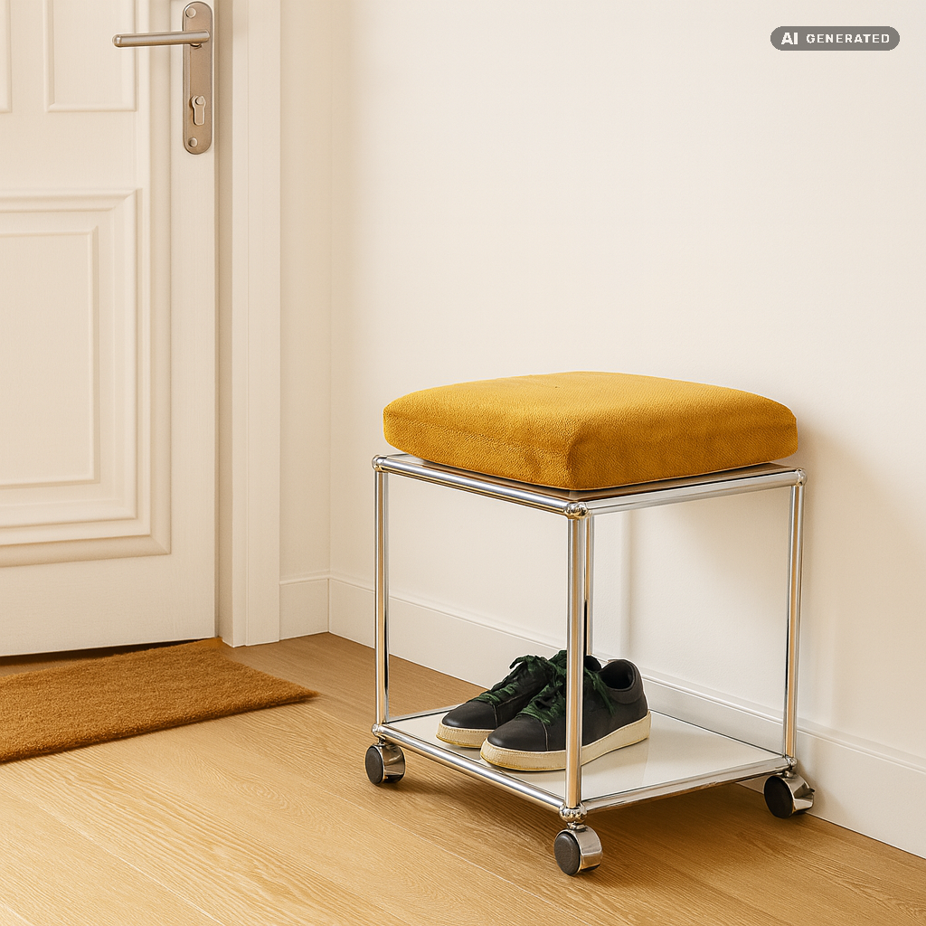HAUS Lab Lenkrolle kompatibel mit USM Haller 2er-Set mit Arretierung