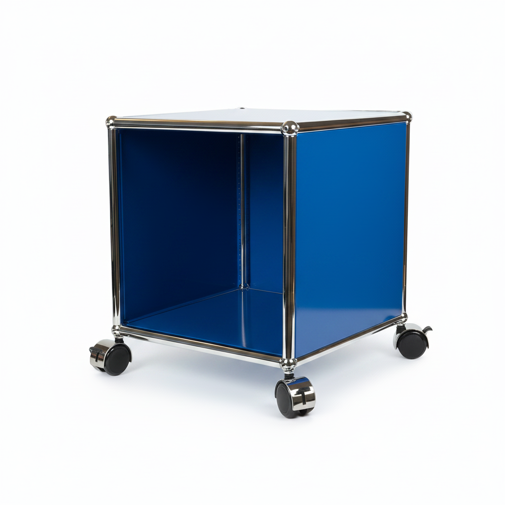 HAUS Lab Außentablar RAL 5010 Enzianblau kompatibel mit USM Haller