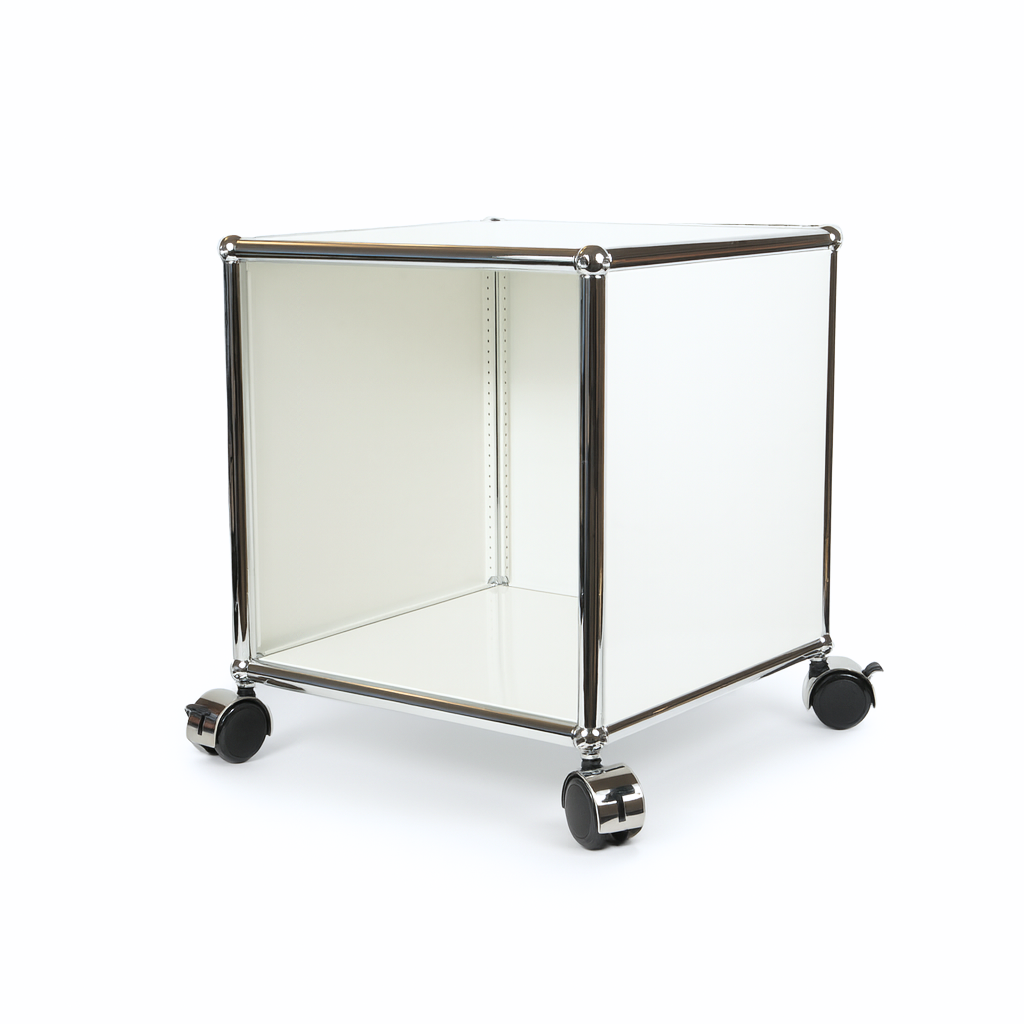 HAUS Lab Außentablar RAL 9010 Reinweiß kompatibel mit USM Haller