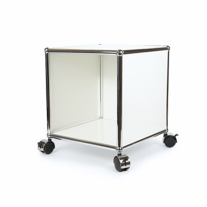 HAUS Lab Außentablar RAL 9010 Reinweiß kompatibel mit USM Haller