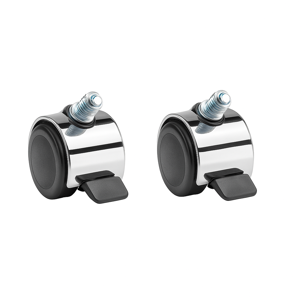 HAUS Lab Lenkrolle mit Arretierung kompatibel mit USM Haller 2er-Set