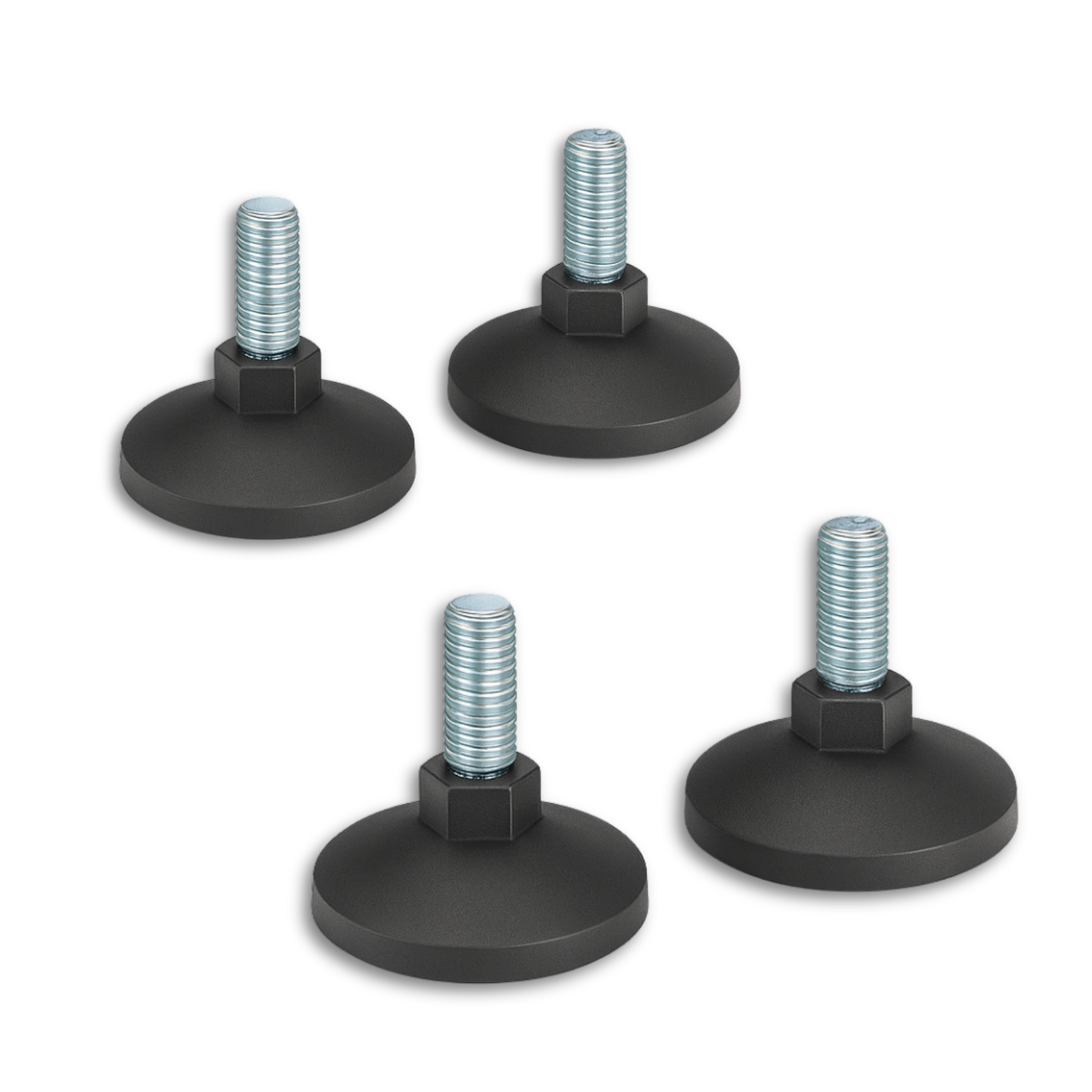 HAUS Lab Nivellierfuß kompatibel mit USM Haller 4er-Set