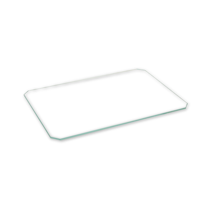 HAUS Lab Glas-Tablar (ESG) kompatibel mit USM Haller Komplett-Set – inkl. Chromecken