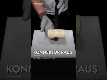 Konnektor aus dem Rohr holen – Anleitung von HAUS Lab